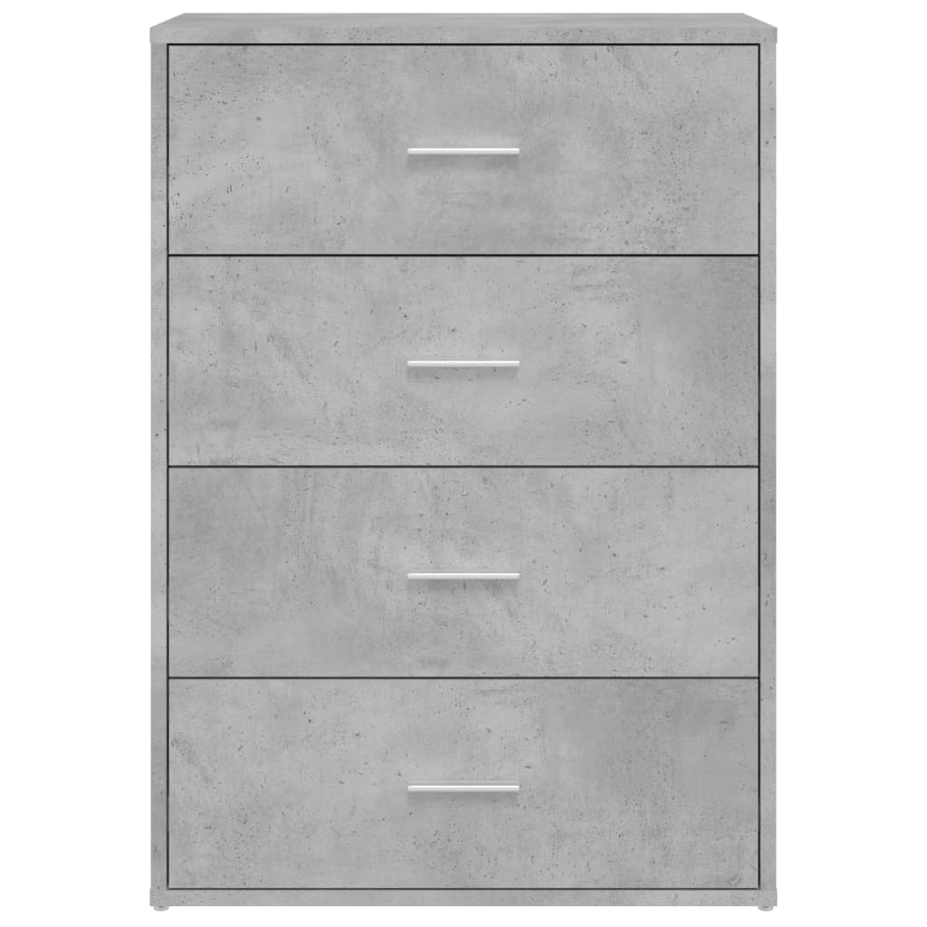 Sideboards 2 pcs Concrete Grey 60x31x84 cm Engineered Wood